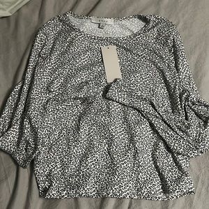 NWT Gaze long sleeve top